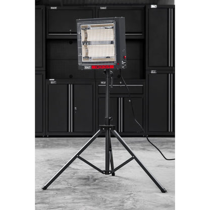 Sealey CH30S Ceramic Heater with Tripod Stand 1.4/2.8kW 230V