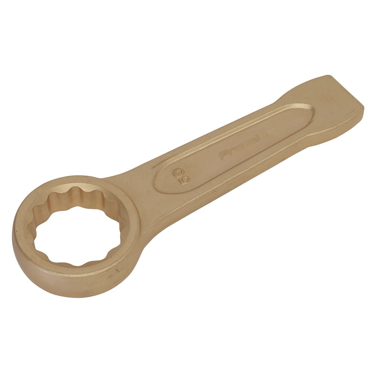 Sealey NS036 Slogging Spanner Ring End 50mm - Non-Sparking