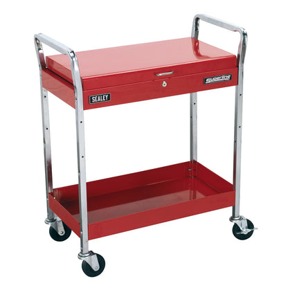 Sealey CX104 Trolley 2-Level Heavy-Duty with Lockable Top