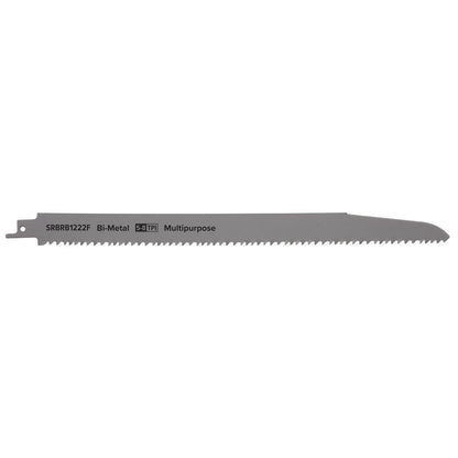 Sealey SRBRB1222F Reciprocating Saw Blade Multipurpose 300mm 5-8tpi - Pack of 5