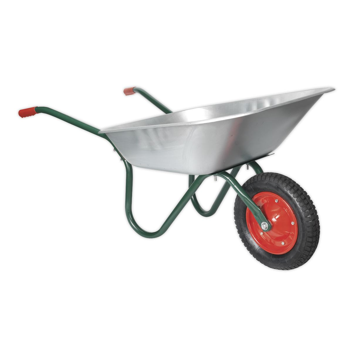 Sealey WB65 Wheelbarrow 65L Galvanized