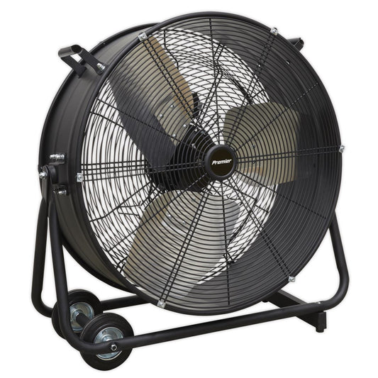 Sealey HVD24P Industrial High Velocity Drum Fan 24" 230V - Premier