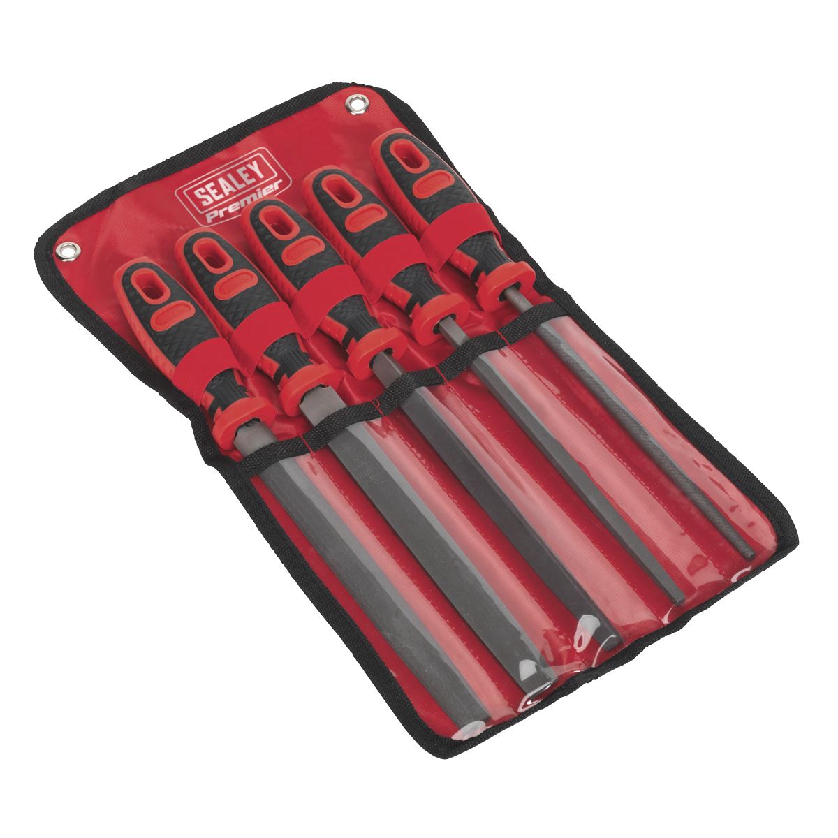 Sealey AK586 Smooth Cut Engineer’s File Set 5pc 200mm