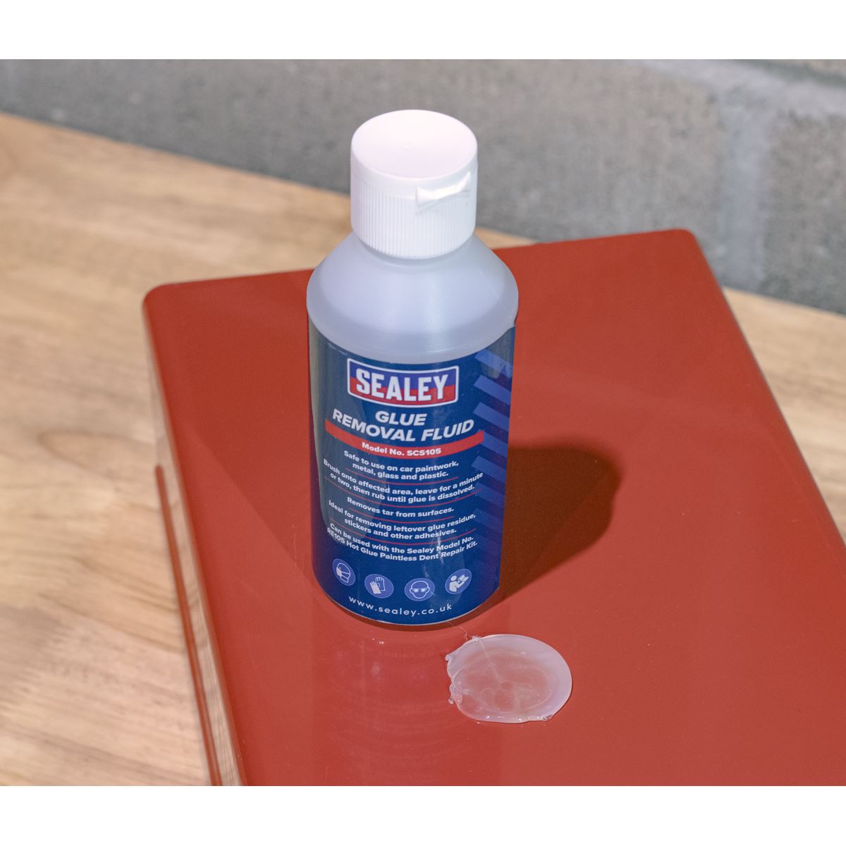 Sealey SCS105 Glue Removal Fluid 200ml