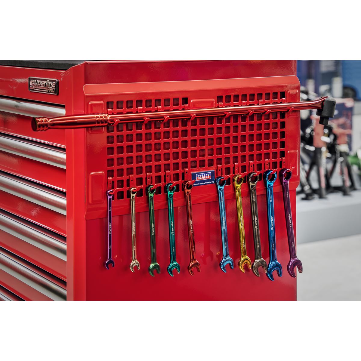 Sealey APPB Magnetic Pegboard - Red