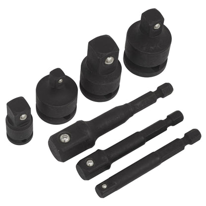 Sealey AK5522 Impact Socket Adaptor Set 7pc