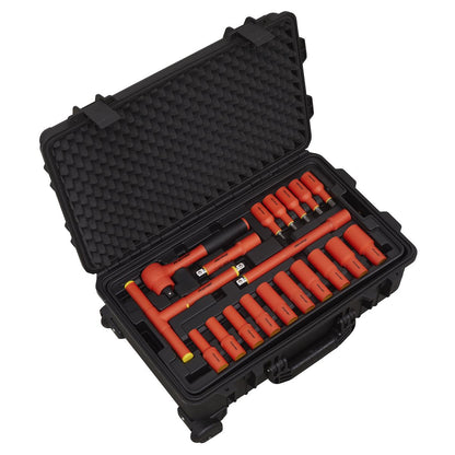 Sealey AK7939 1000V Insulated Tool Kit 1/2"Sq Drive 49pc