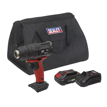 Sealey CP20VHGKIT Cordless Hot Air Gun Kit 20V 2Ah SV20 Series