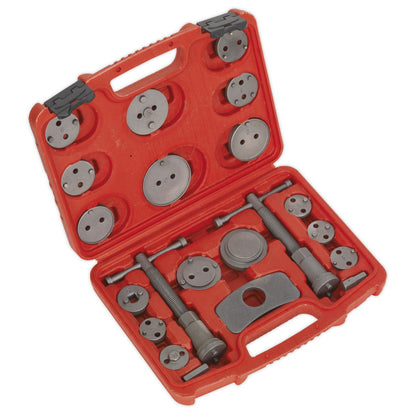 Sealey VS0282 Brake Piston Wind-Back Tool Kit 21pc