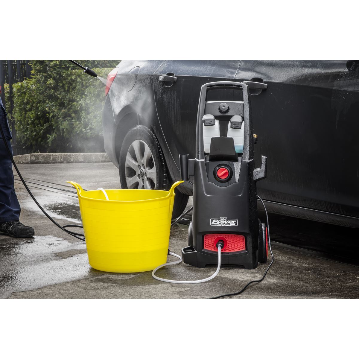 Sealey PW2200 Pressure Washer 140bar with TSS & Rotablast® Nozzle 230V