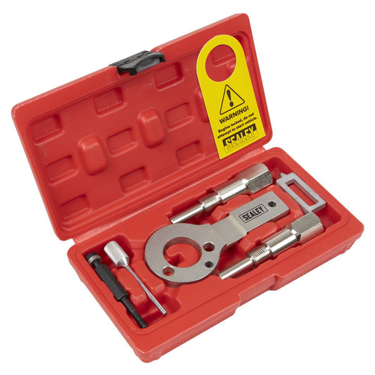 Sealey VSE5886A Diesel Engine Timing Tool Kit - for GM Saab 1.9D CDTi/TiD/TTiD 2.0D CDTi - Belt Drive