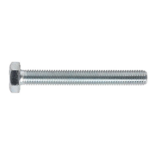 Sealey SS1080 HT Setscrew M10 x 80mm 8.8 Zinc Pack of 25