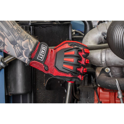 Sealey SSP38XL Cut & Impact Resistant Gloves - X-Large - Pair