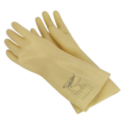 Sealey HVG1000VL Electrician's Safety Gloves 1kV - Pair