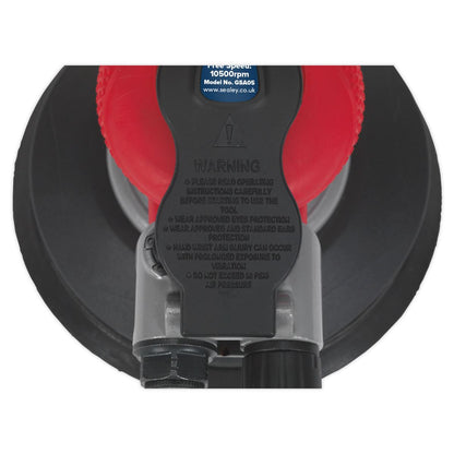 Sealey GSA05 Air Palm Random Orbital Sander Ø150mm Dust-Free