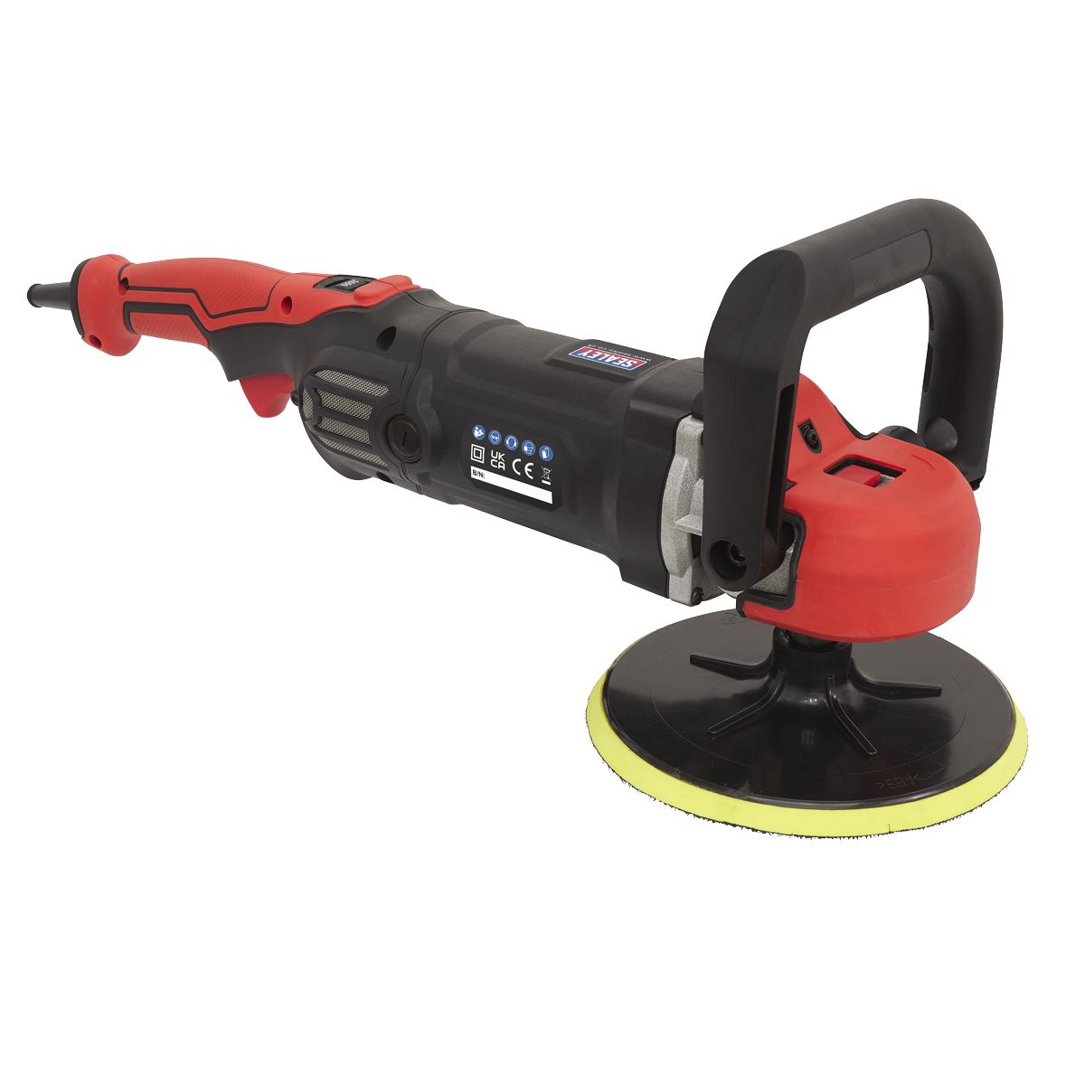 Sealey MS925PS Sander/Polisher Ø180mm Variable Speed 1400W/230V