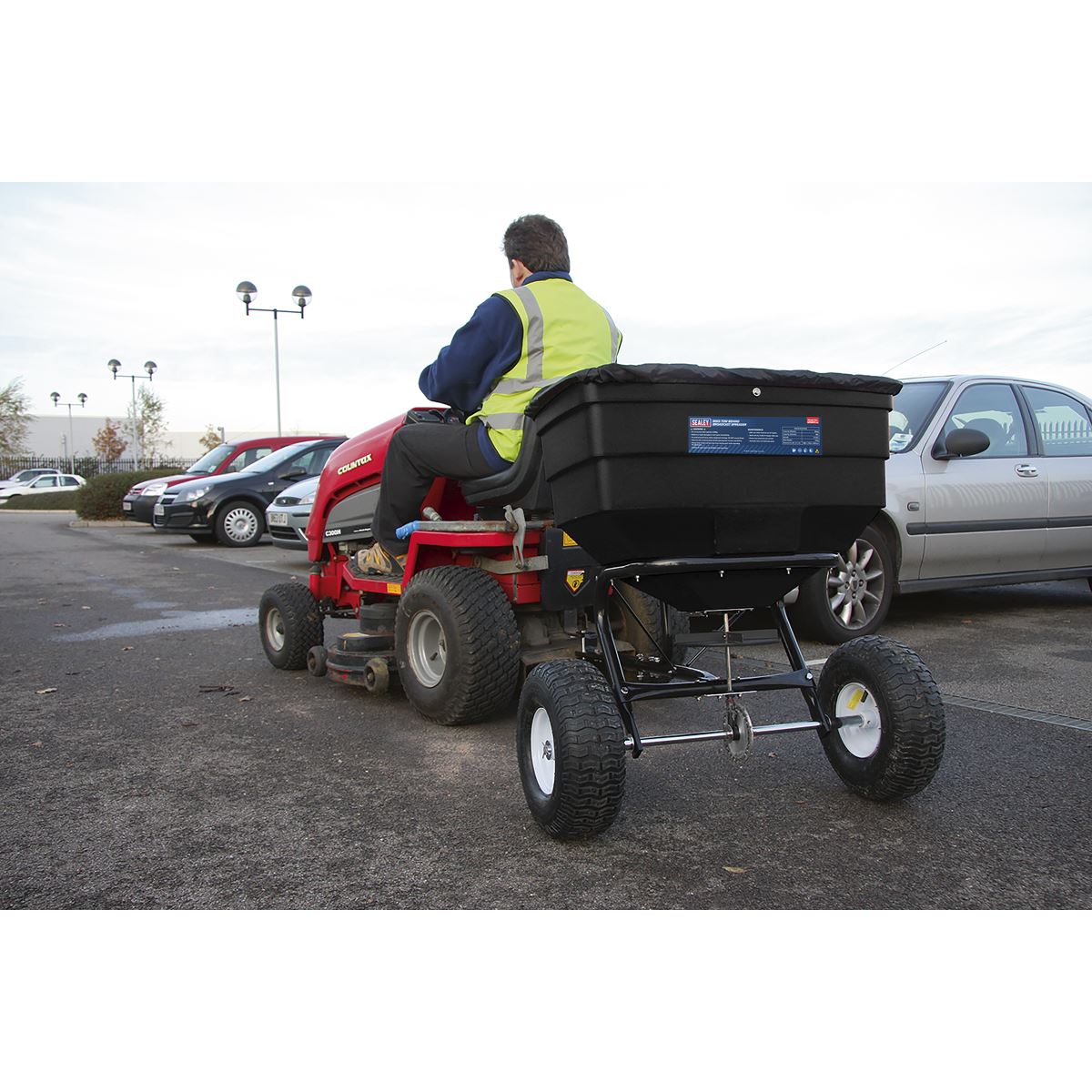 Sealey SPB80T Broadcast Spreader 80kg Tow Behind