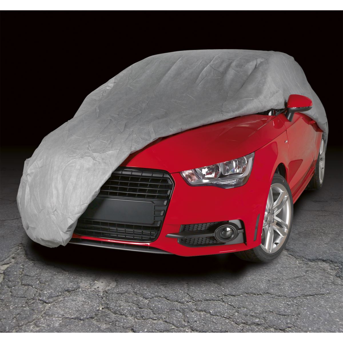 Sealey SCCM All-Seasons Car Cover 3-Layer - Medium