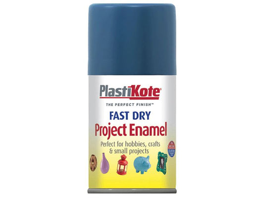 Plastikote Fast Dry Enamel Aerosol Harbour Blue 100ml