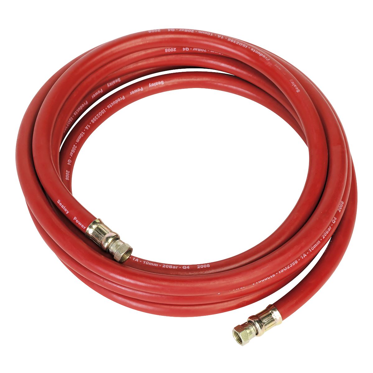 Sealey AHC538 Air Hose 5m x Ø10mm with 1/4"BSP Unions