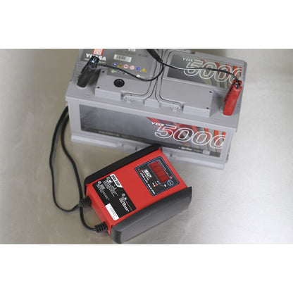 Sealey SPI10S Intelligent Speed Charge Battery Charger/Maintainer 10A 12V