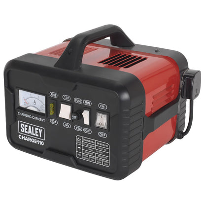 Sealey CHARGE110 Battery Charger 14Amp 12V/24V 230V