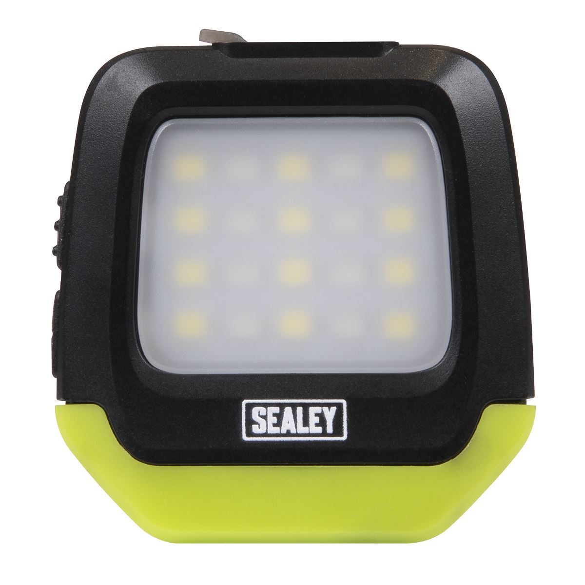 Sealey HT02LED Head Torch 2W & 1.5W SMD LED Rechargeable Clip Light with Auto-Sensor-McCormickTools