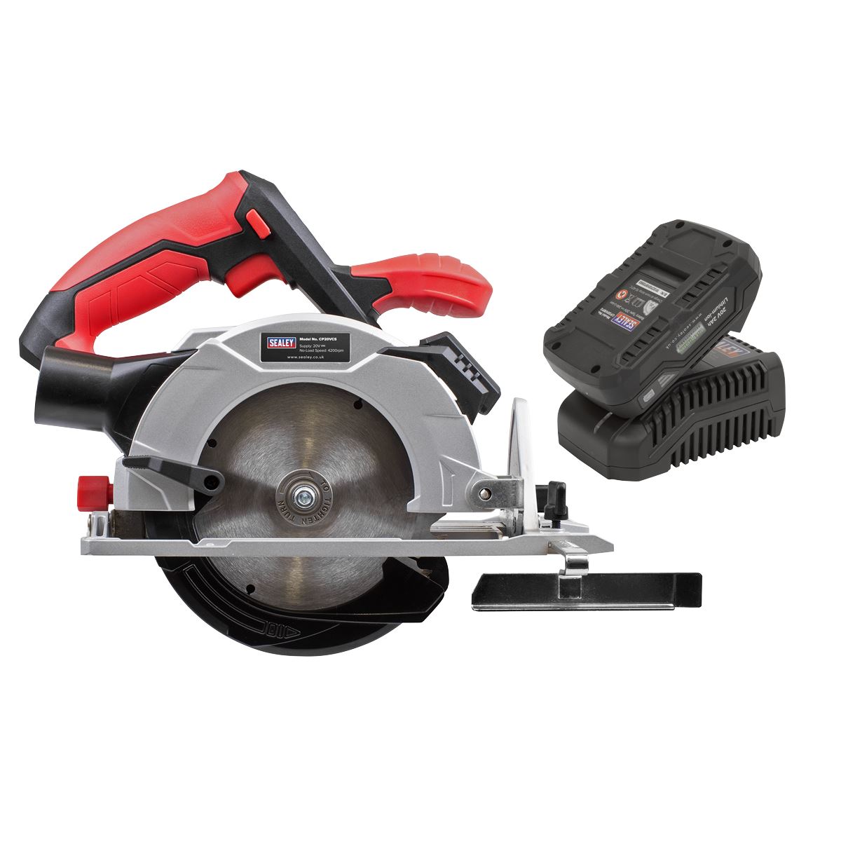 Sealey CP20VCSKIT1 Circular Saw Kit 20V 2Ah SV20 Series Ø150mm