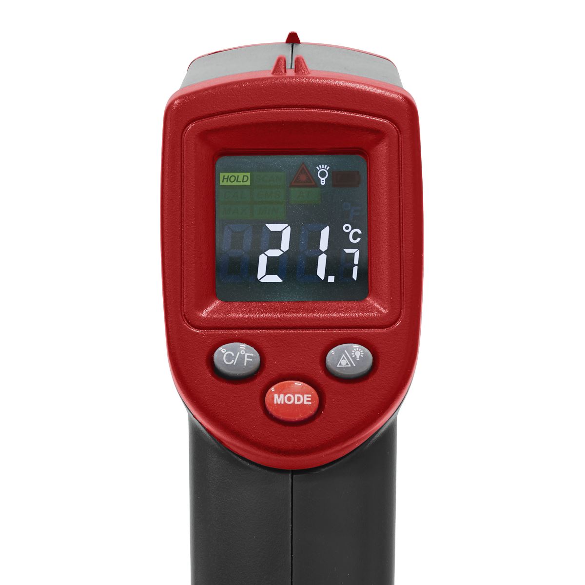 Sealey VS904 Infrared Laser Digital Thermometer 12:1