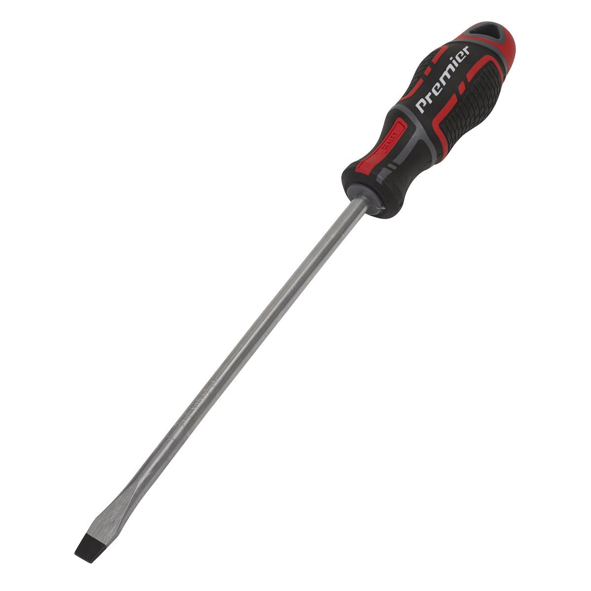 Sealey AK4357 Screwdriver Slotted 8 x 200mm GripMAX®