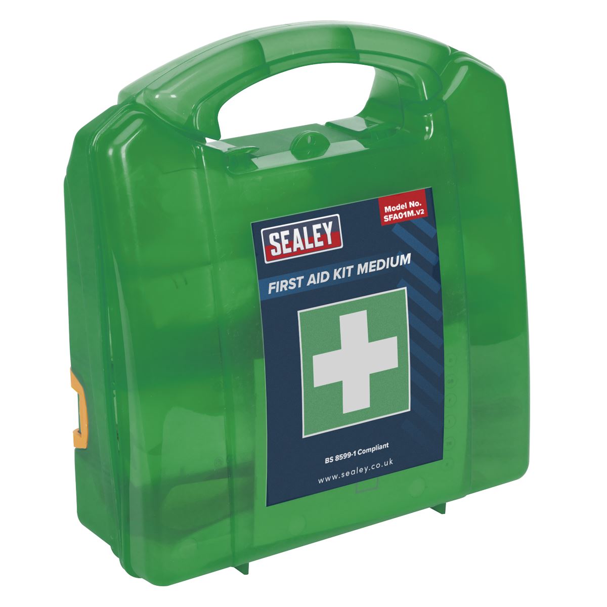 Sealey SFA01M First Aid Kit Medium - BS 8599-1 Compliant-McCormickTools