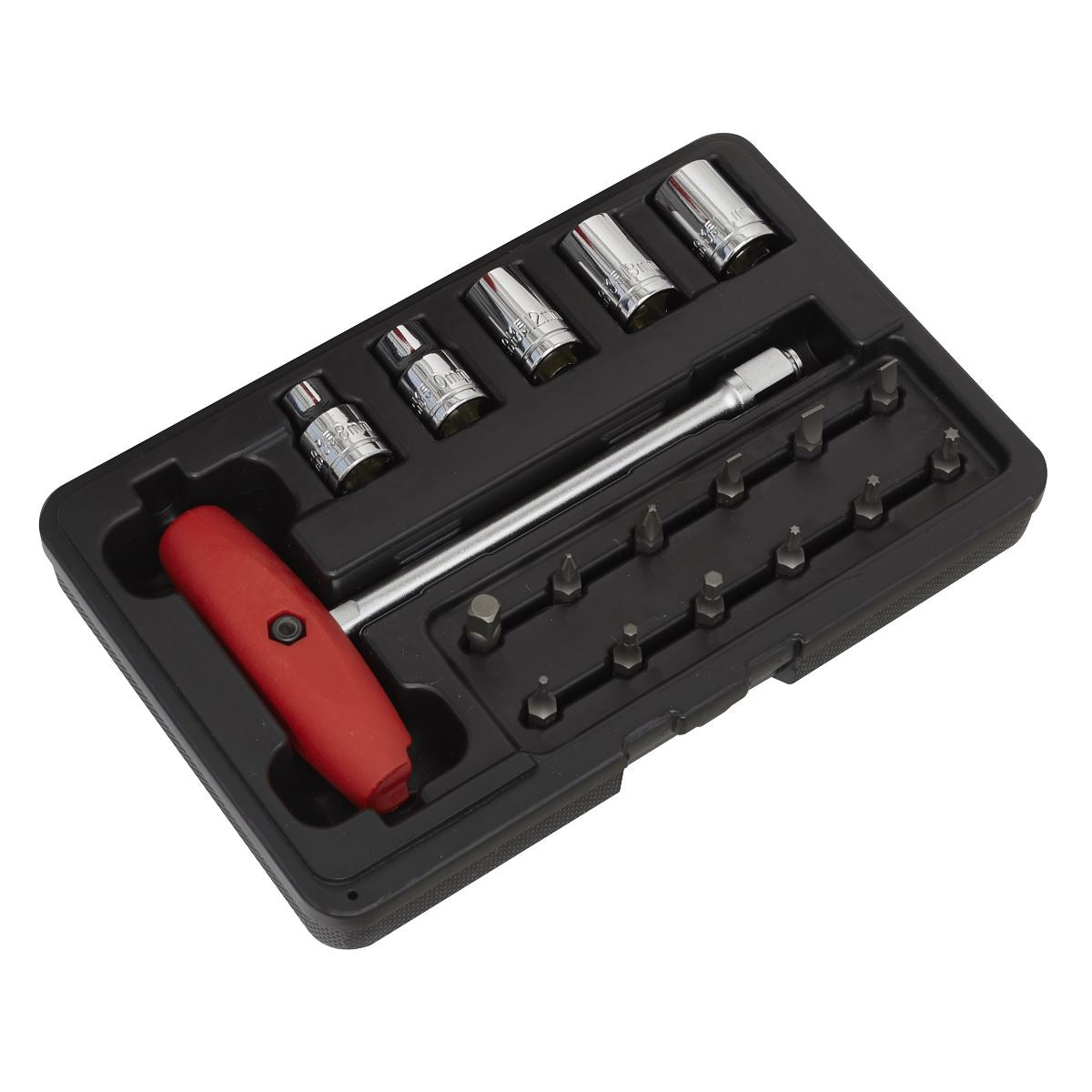 Sealey SMC31 Socket & JIS Bit Set 18pc