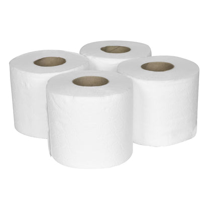 Sealey TOL40 Plain White Toilet Roll - Pack of 4 x 10 (40 Rolls)