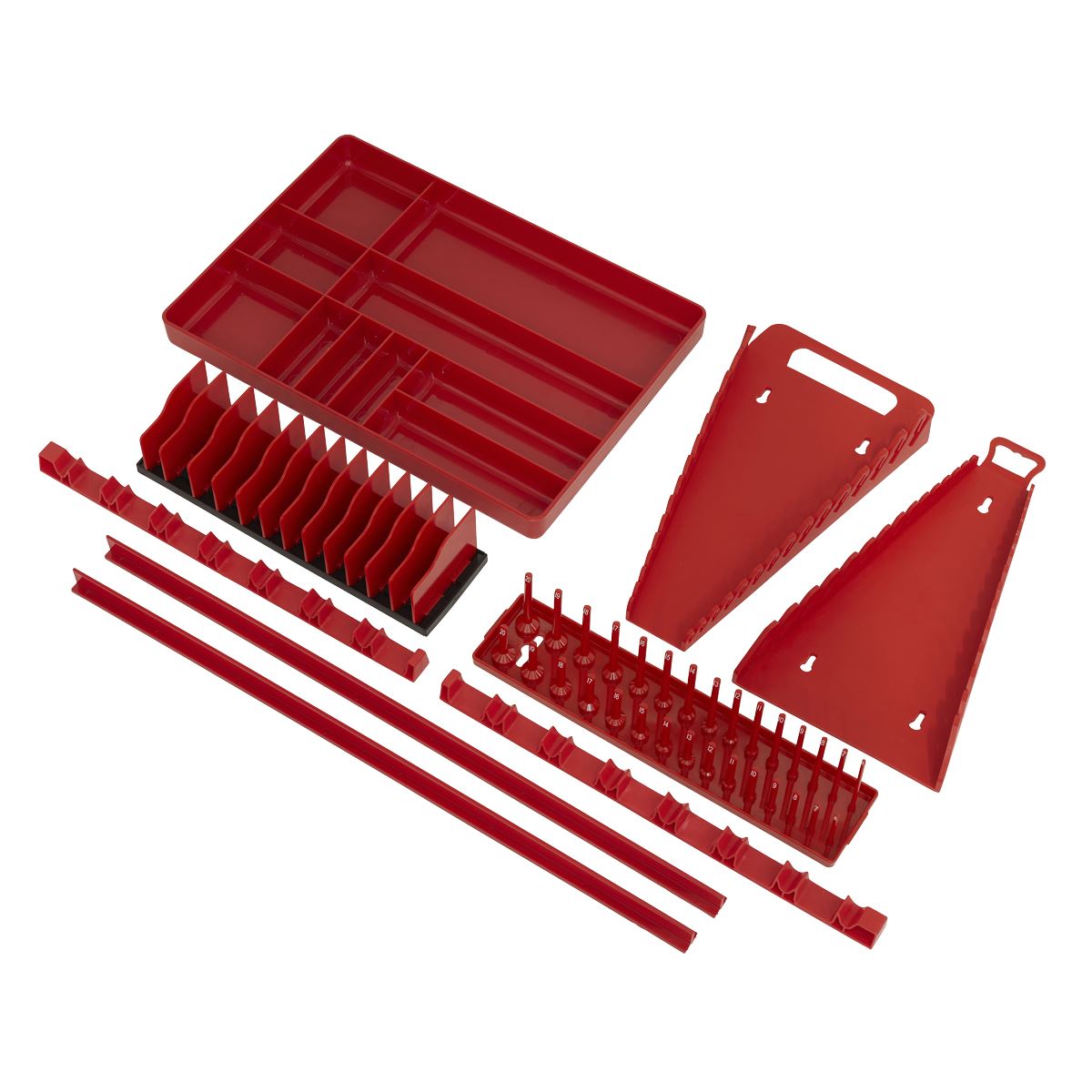 Sealey TSK01 Tool Storage Organiser Set 9pc