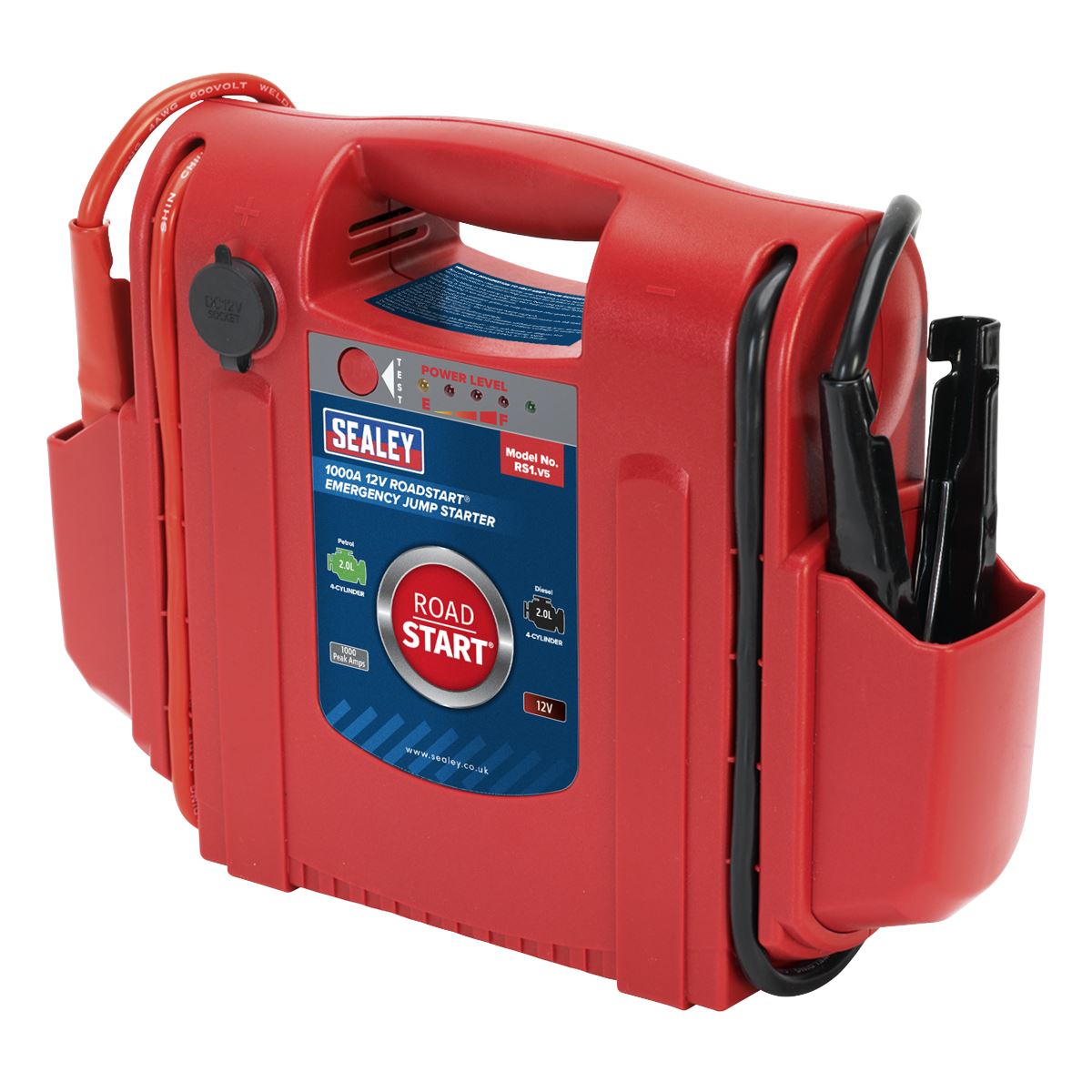 Sealey RS1 RoadStart® Emergency Jump Starter 12V 1000 Peak Amps