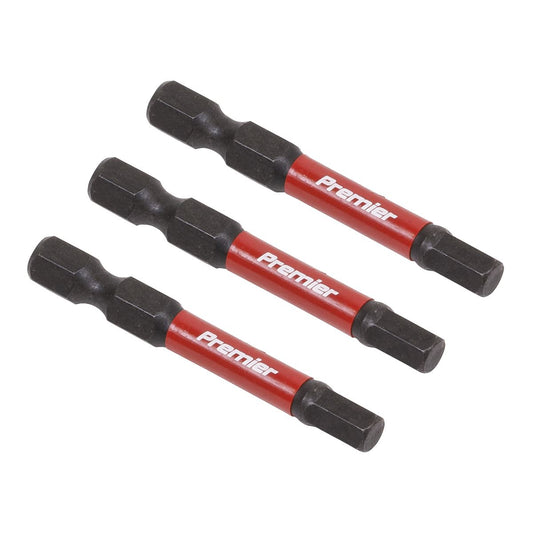 Sealey AK8238 Hex 5mm Impact Power Tool Bits 50mm - 3pc