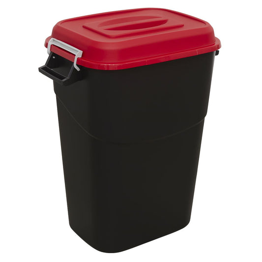 Sealey BM95R Refuse/Storage Bin 95L - Red