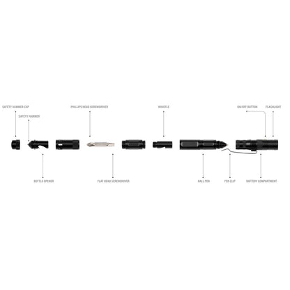 Sealey LED091 9-in-1 Multi-Tool 1W SMD LED Penlight