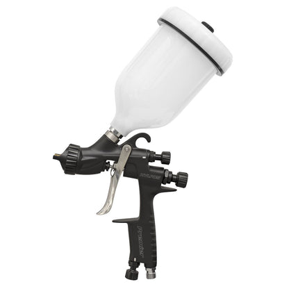 Sealey HVLP05 HVLP Gravity Feed Spray Gun 1.3mm Set-Up