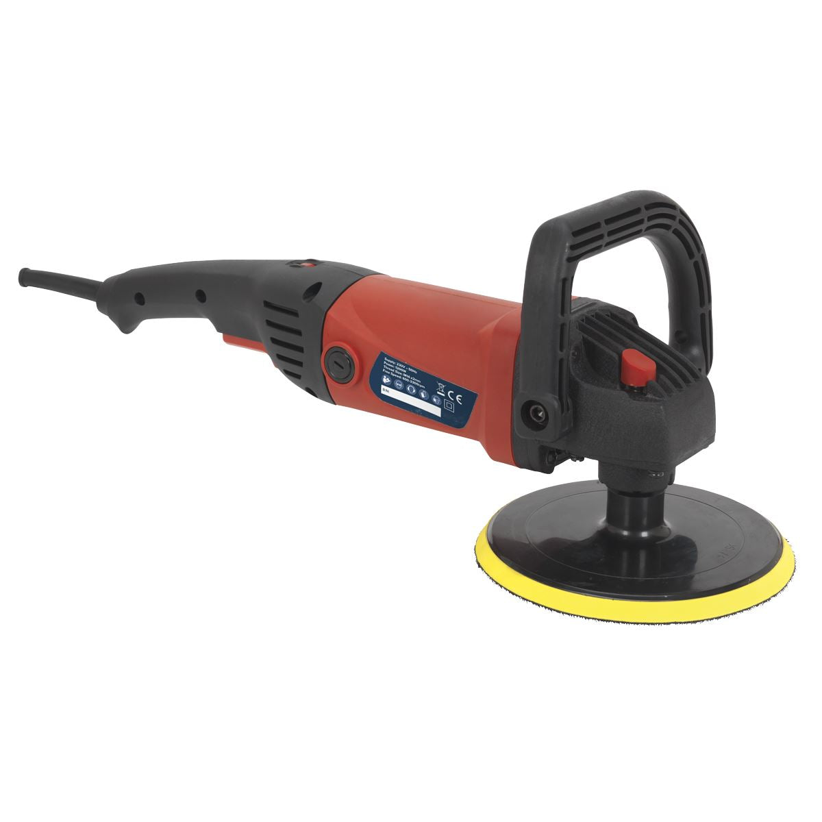 Sealey MS875PS Sander/Polisher Ø180mm Variable Speed 1200W/230V