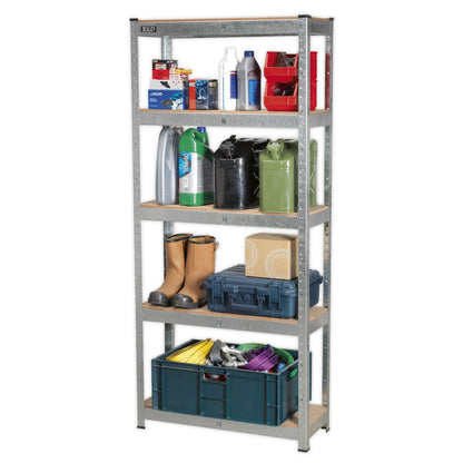 Sealey AP6150GS Racking Unit 5 Shelf 150kg Capacity Per Level