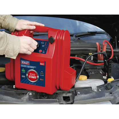 Sealey RS105 RoadStart® Emergency Jump Starter 12/24V 3200/1600 Peak Amps