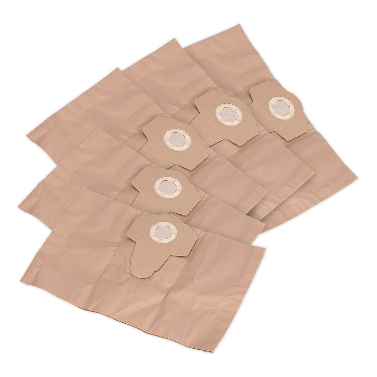 Sealey PC200PB5 Dust Collection Bag for PC200 Series Pack of 5