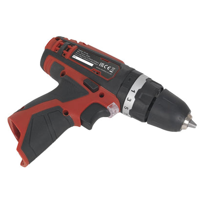 Sealey CP1201 Cordless Combi Drill Ø10mm 12V SV12 Series - Body Only