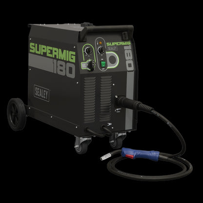 Sealey SUPERMIG180 Professional MIG Welder 180A 230V with Binzel® Euro Torch