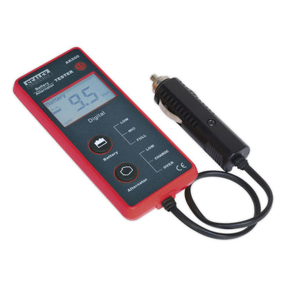 Sealey AK500 Battery & Alternator Tester 12V - LCD Screen