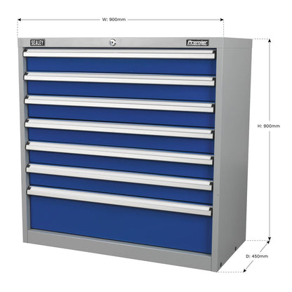 Sealey API9007 Industrial Cabinet 7 Drawer