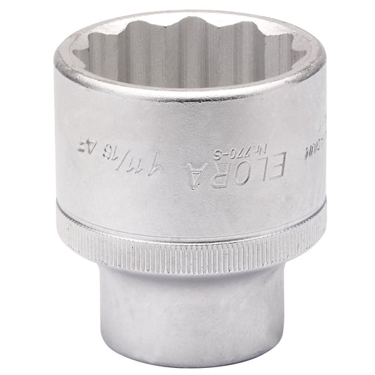 Elora 00583 Bi-Hexagon Socket 1.11/16" 3/4" Sq. Dr.