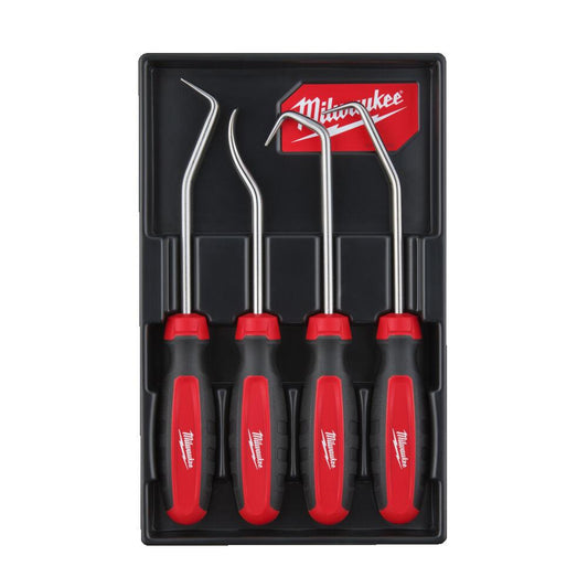 Milwaukee 4 Piece Hook & Pick Set 4932480568