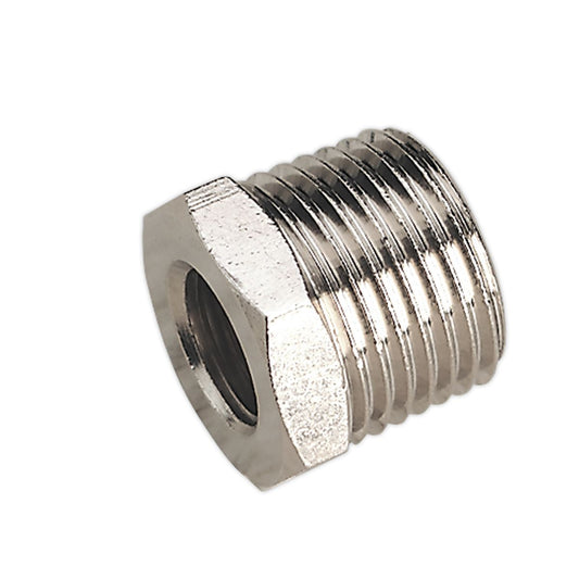 Sealey SA1/1214F Adaptor 1/2"BSPT Male to 1/4"BSP Female